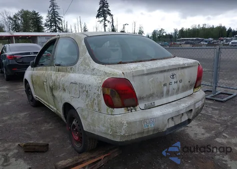 2000 Toyota Echo from USA, damaged, VIN JTDAT1230Y0060235